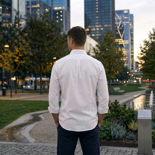 Camisa Blanca Modelo Di Fonzo - Fogliatti