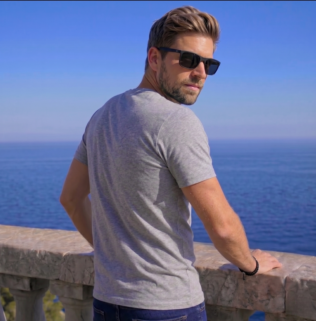 Polera Gris Modelo Bagó - Fogliatti
