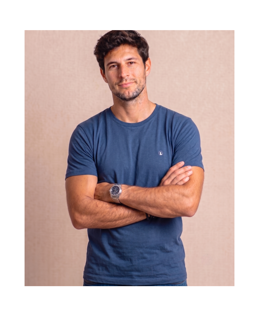 Polera Azul Marino Modelo Bagó - Fogliatti