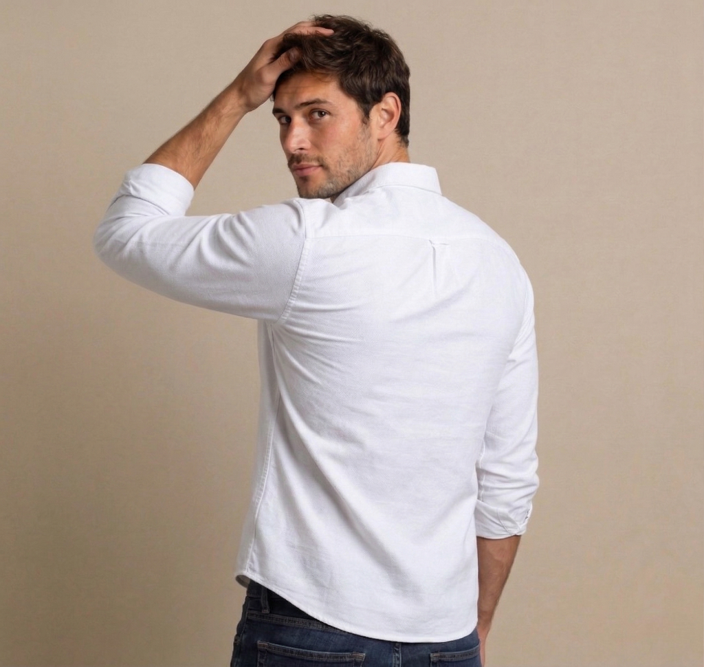 Camisa Blanca Modelo Bassano - Fogliatti