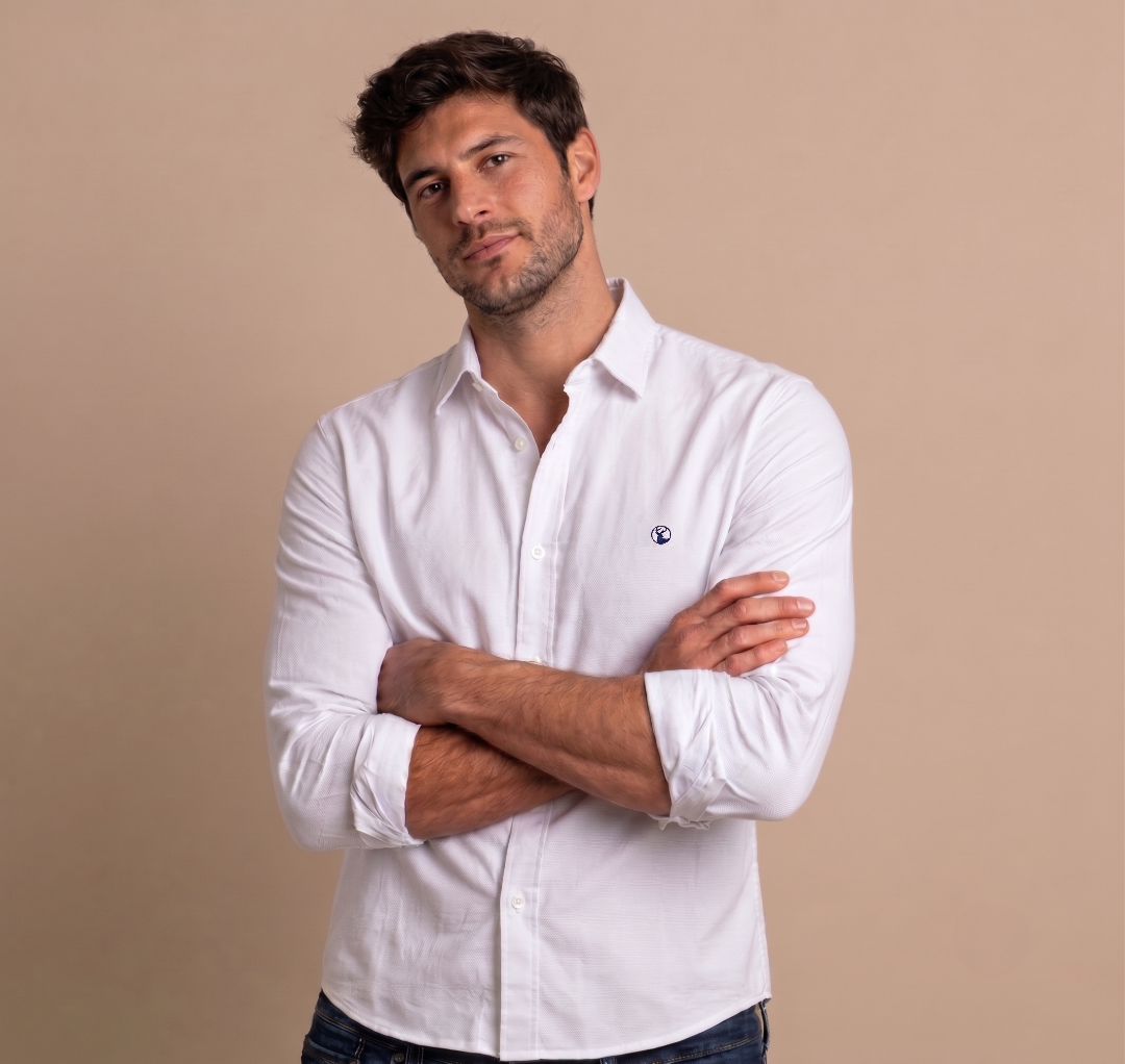 Camisa Blanca Modelo Bassano - Fogliatti
