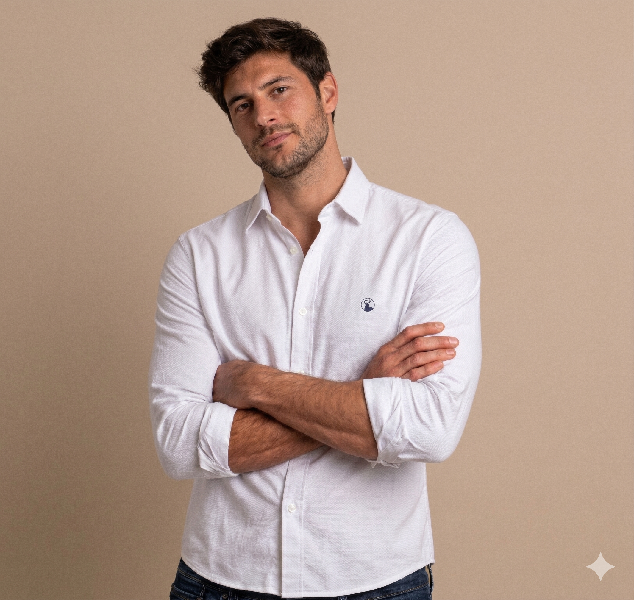 Camisa Blanca Modelo Bassano - Fogliatti