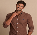 Camisa Café Modelo Bassano - Fogliatti