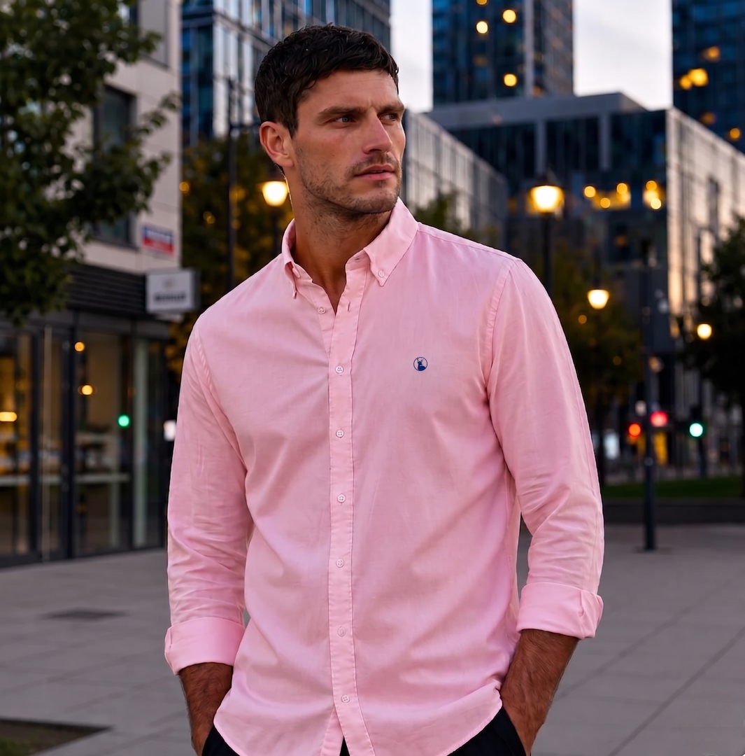 Camisa Rosada Modelo Di Fonzo - Fogliatti