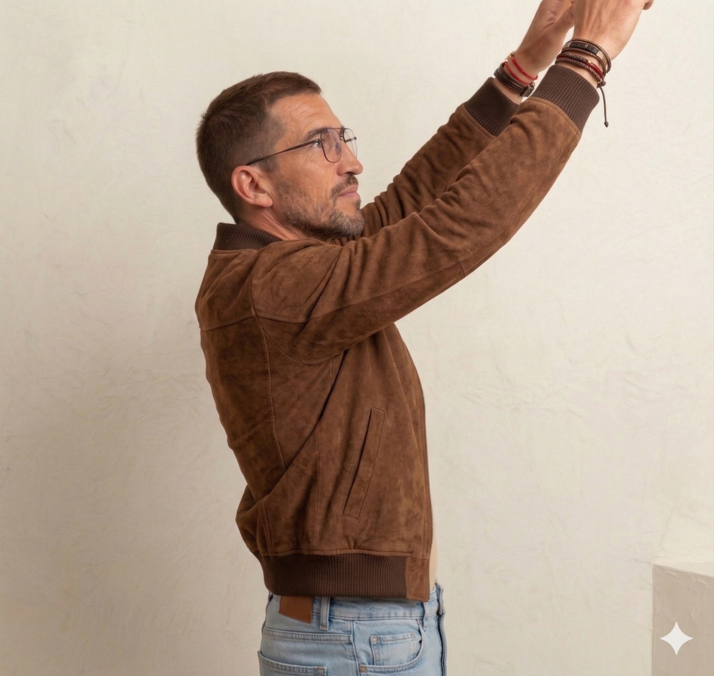 Chaqueta Gamuza Modelo Di Fabio - Fogliatti