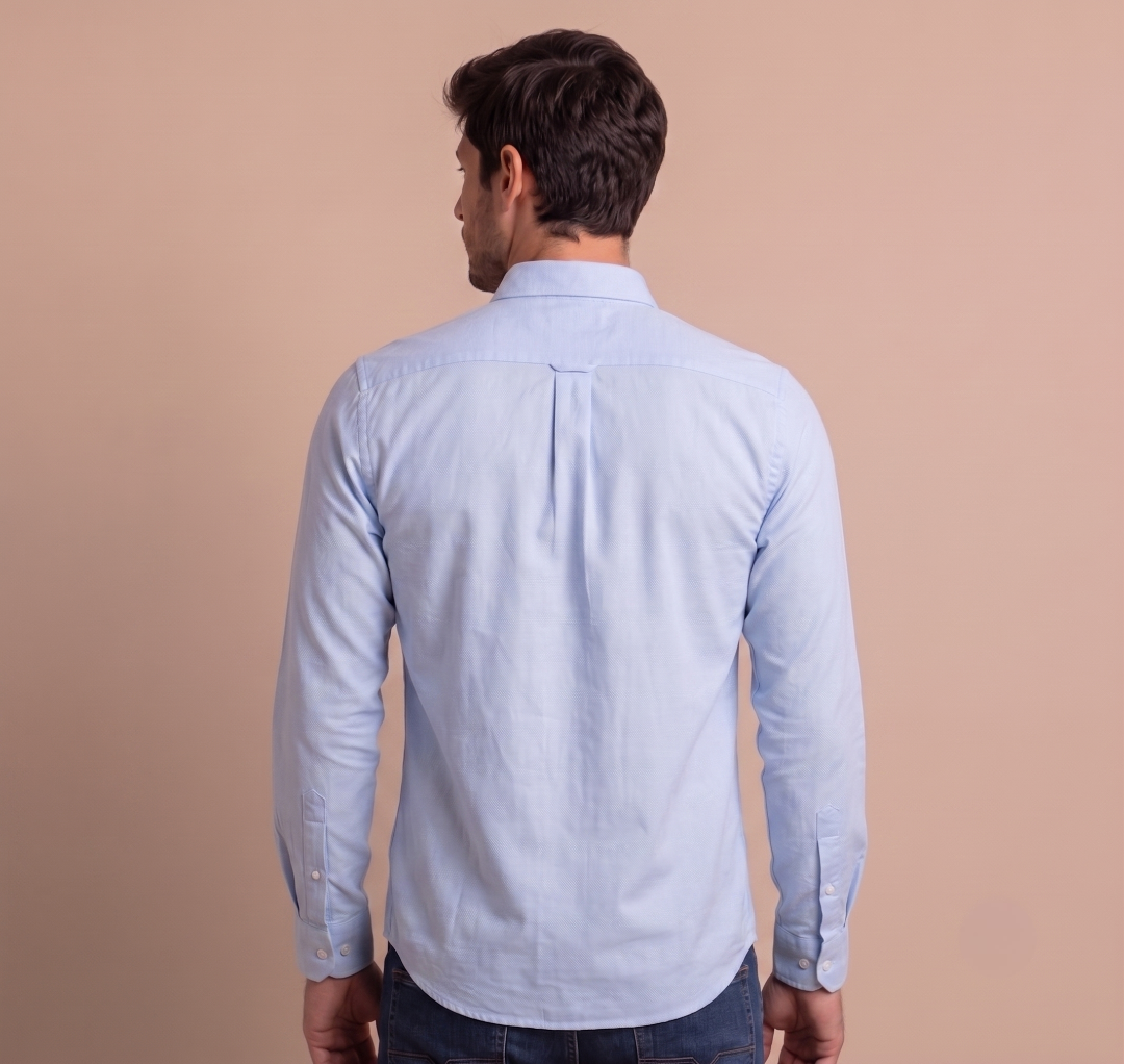 Camisa Celeste Modelo Di Fonzo - Fogliatti