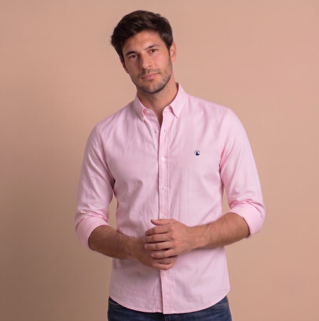 Camisa Rosada Modelo Di Fonzo - Fogliatti