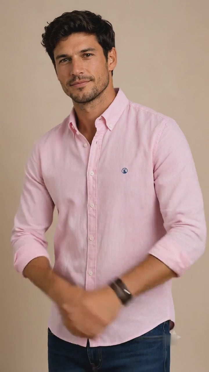 Camisa Rosada Modelo Di Fonzo - Fogliatti