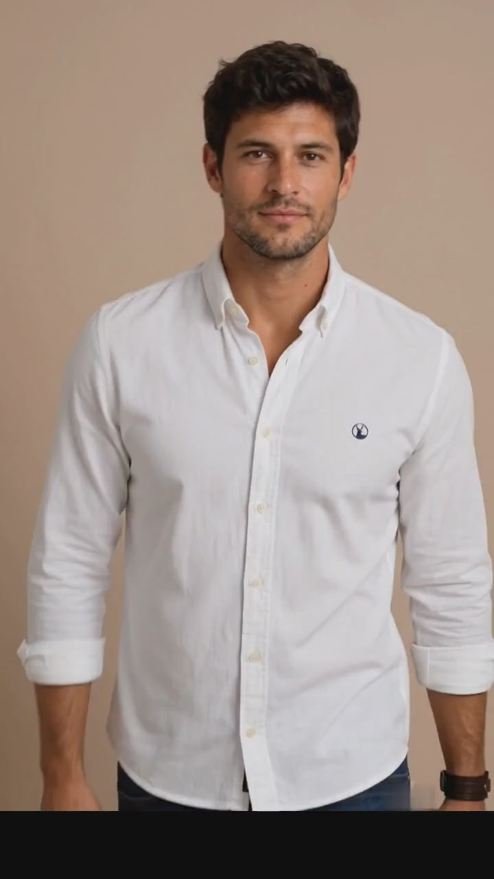 Camisa Blanca Modelo Di Fonzo - Fogliatti