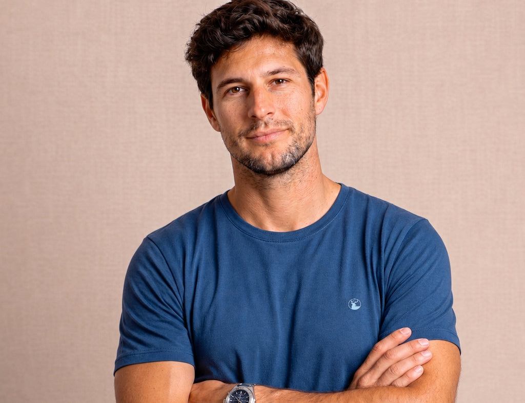 Polera Azul Marino Modelo Bagó - Fogliatti
