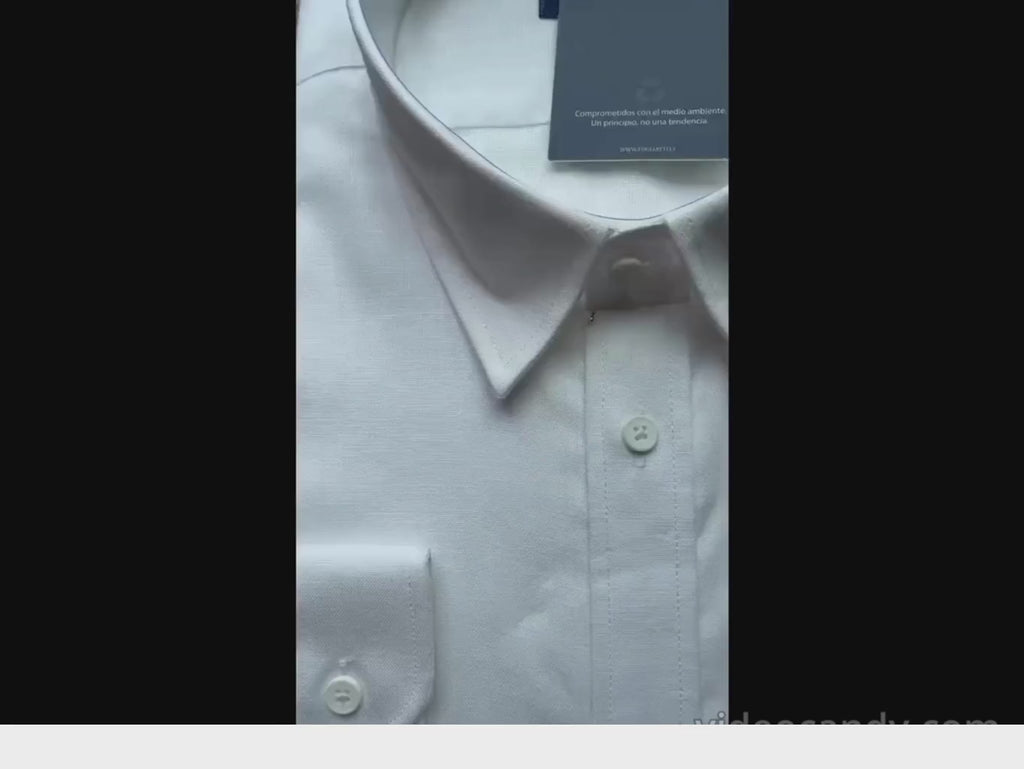 Camisa Lino Blanca Modelo Di Fabio - Fogliatti